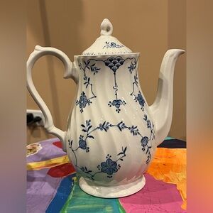 Myott Staffordshire Finlandia coffee pot and lid